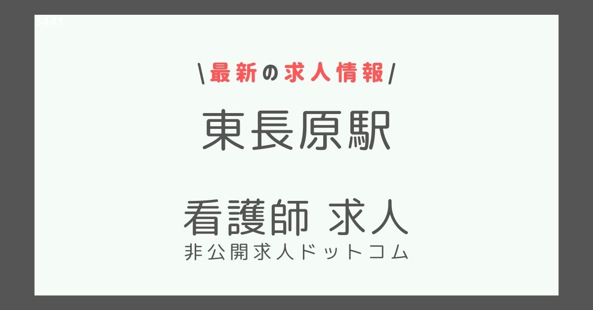 東長原駅 看護師 求人